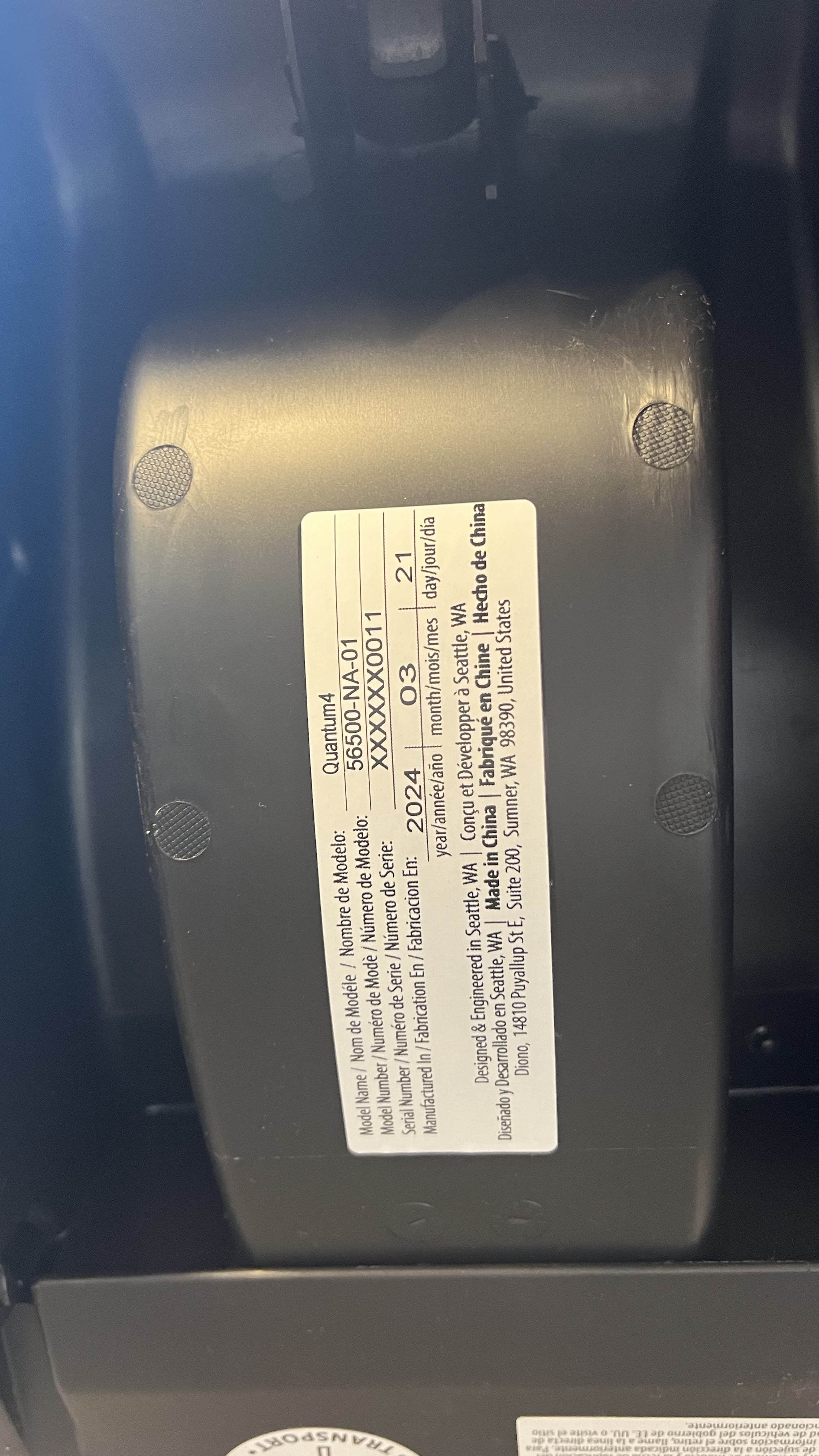 Maintenance and storage tips (to keep a seat safe while within its life)
